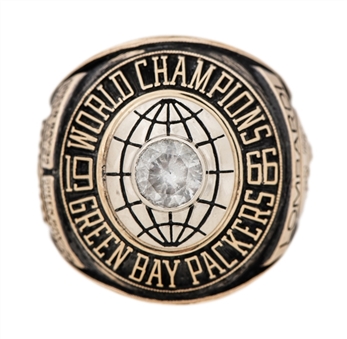 1966 Green Bay Packers Super Bowl Championship Ring- LOMBARDI